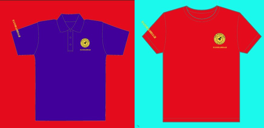 北京轻蜂击剑俱乐部文化衫制作完毕