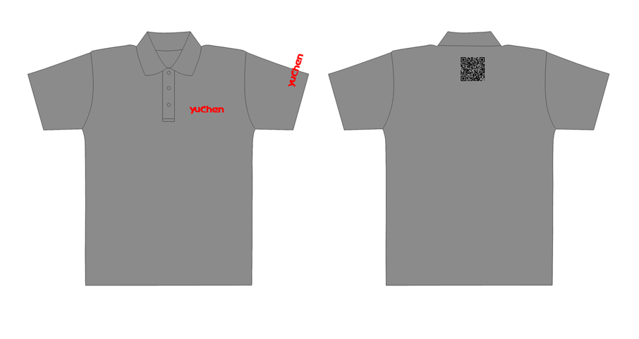  雨辰二维码文化衫制作完毕