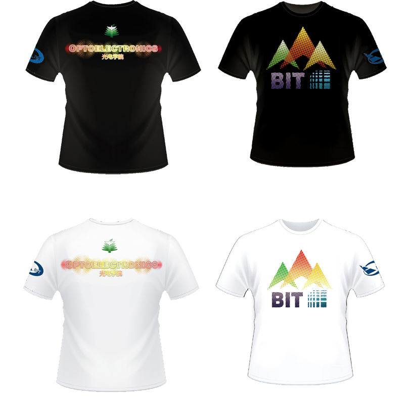 北京理工大学光电学院文化衫制作完毕