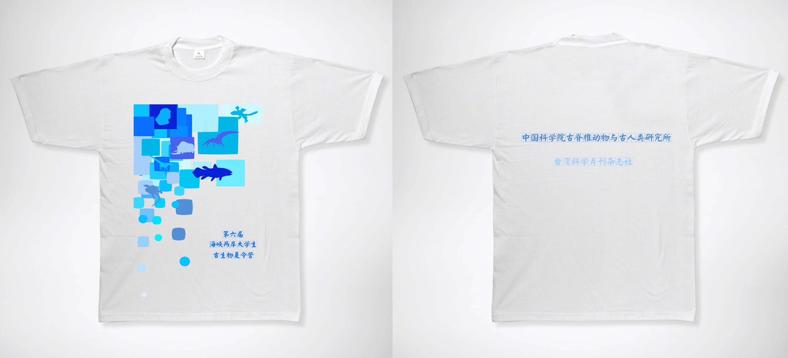 中国古脊椎动物与古人类研究所2012年文化衫制作完毕