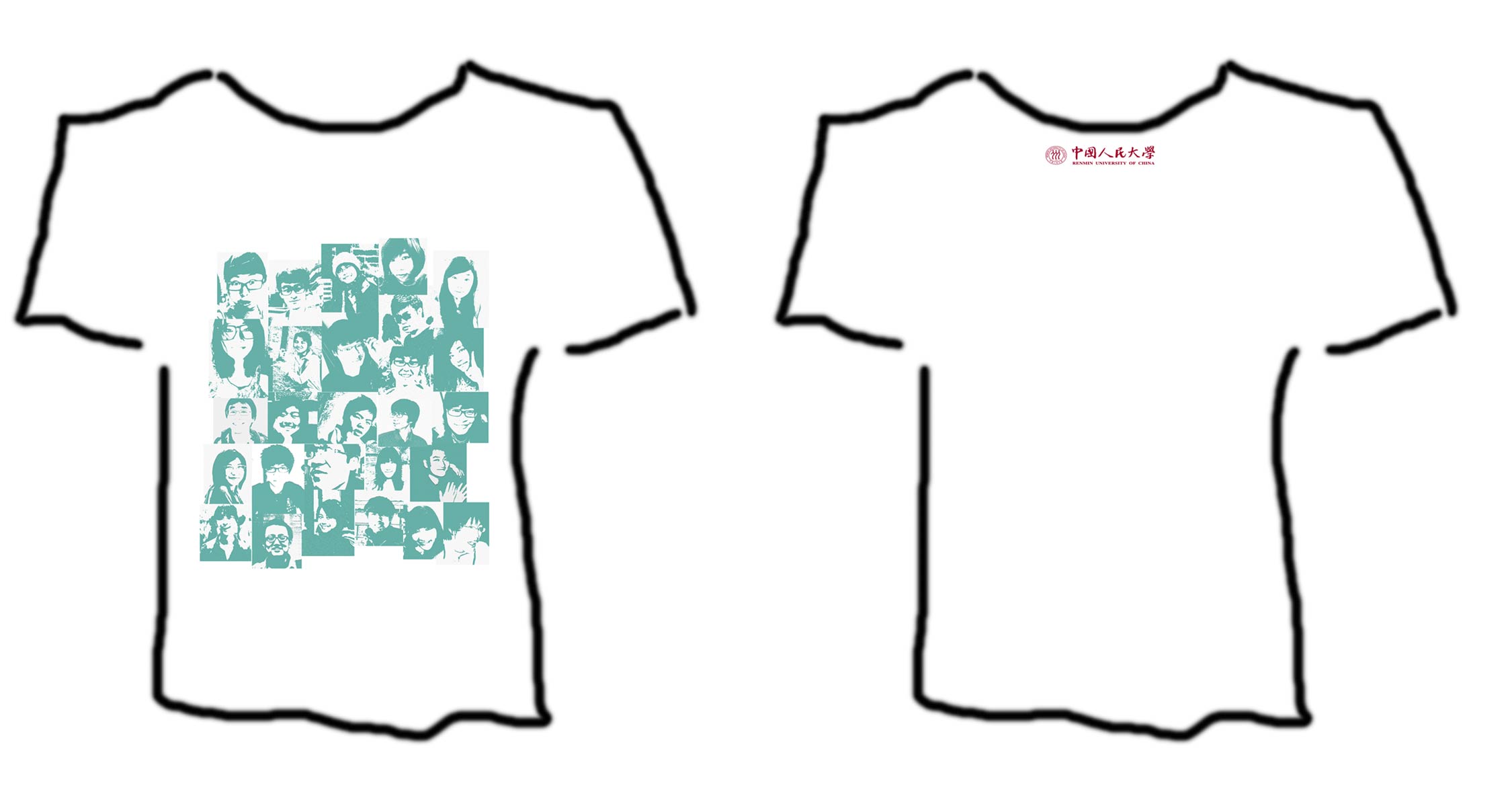 中国人民大学班服文化衫2012年制作完毕