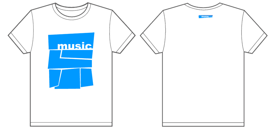 中央民族大学音乐学院的t-shirt已经做好了