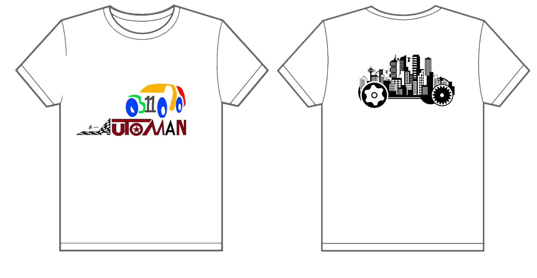 北京理工大学车一03110701班的班服已经做好了