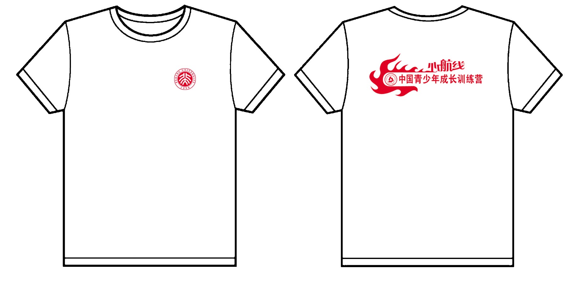 新航线全国青少年成长训练营的3000件夏令营营服已经制作完毕