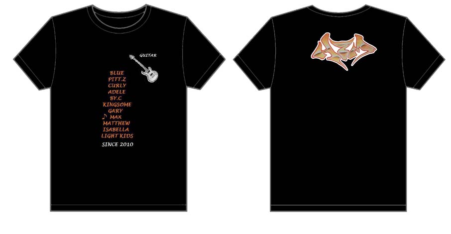 ATM的文化衫已经制作完毕