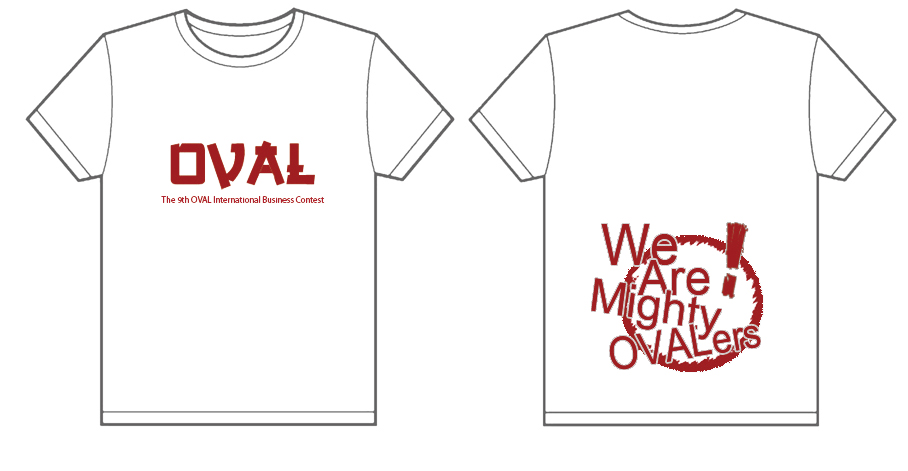 北外DVAL的文化衫已经制作完毕