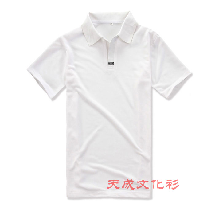 韩版短袖t恤--白色
